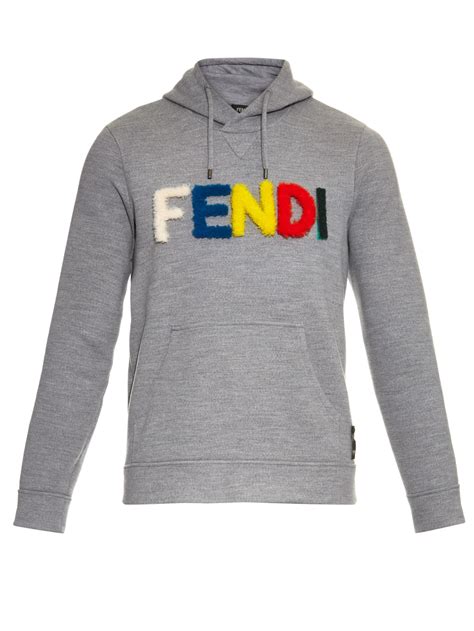 mens fendi hoodie replica|fendi men's gray pullover hoodie.